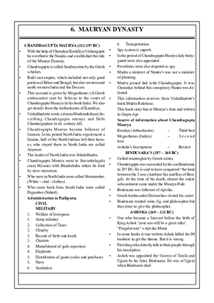 6. Mauryan Dynasty
