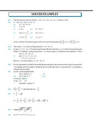 Basic Maths & Logarithm Solved Examples