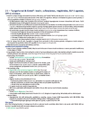 Langerhansel & Gretel  Insulin, Sulfonylureas, Meglitinides, GLP-1 Agonists, DPP-4 Inhibitors
