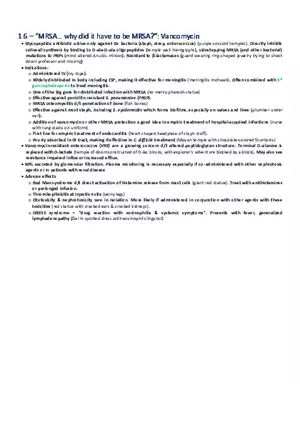 MRSA… Why Did It Have to Be MRSA  Vancomycin