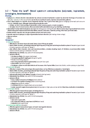 Seize the Land  Broad Spectrum Anti-Epileptics