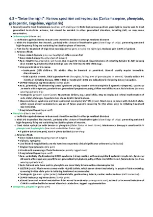 Seize the Night  Narrow Spectrum Anti-Epileptics