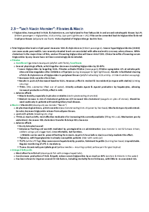Loch Niacin Monster  Fibrates & Niacin