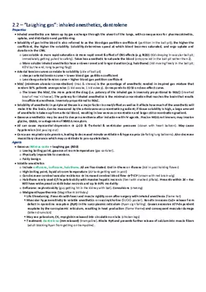 Laughing Gas  Inhaled Anesthetics, Dantrolene