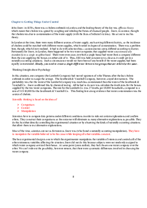 Chapter 6 Getting Things Under Control