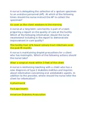 PN Comprehensive Online Practice 2020 B   Part 2