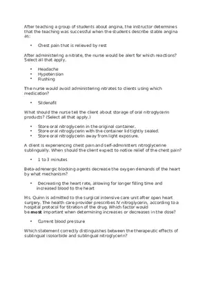 Nursing Chapter 46 Answers 1