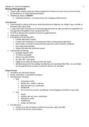 Chapter 53 – Airway Management
