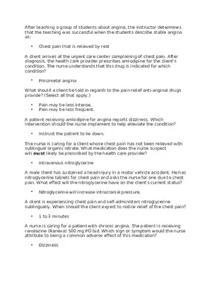 Nursing Chapter 46 Answers 1