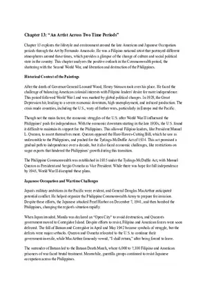 Chapter 13 An Artist Across Two Time Periods