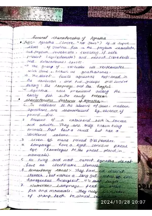 Agnatha Characteristics