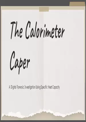 The Calorimeter Caper