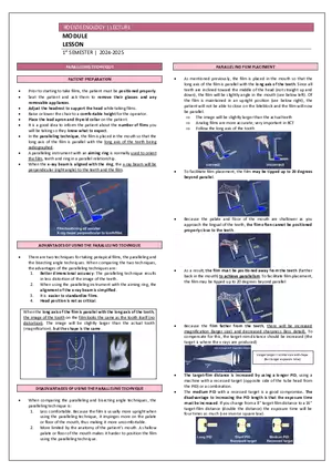 Roentgenology Lecture
