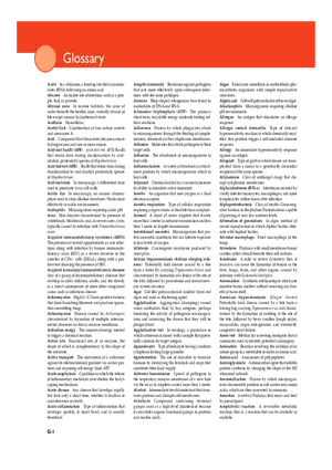 Microbiology Glossary