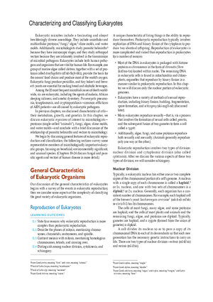 Characterizing and Classifying Eukaryotes