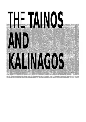 The Tainos and Kalinagos