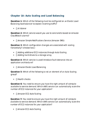 Chapter 10 Auto Scaling and Load Balancing