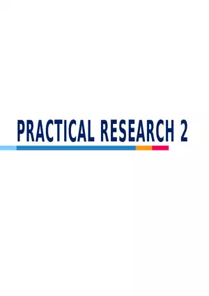 Practical Research 2