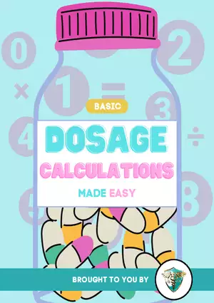 Basic Dosage Calculation Made Easy