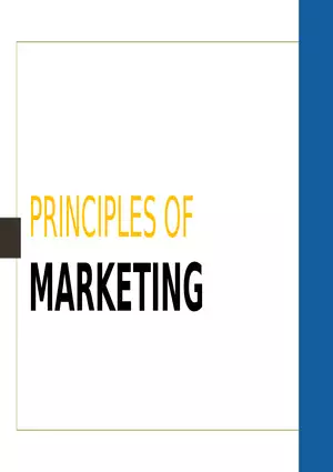 Marketing Principles