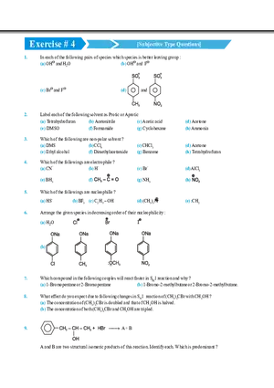 Reaction Mechanism Exercise # 4