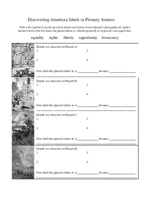 Discovering American Ideals in Primary Sources