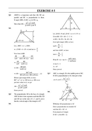 Properties of Triangle Exercise # 5