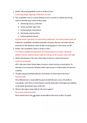 Autonomic Nervous System and Brain Function 1