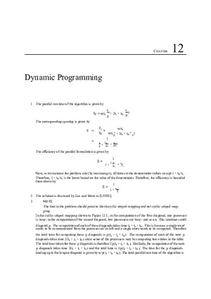 Dynamic Programming