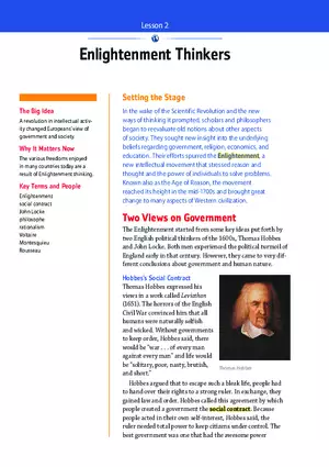 Enlightenment and Revolution Part 2