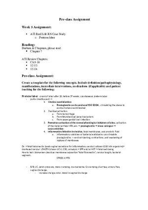 ATI Real Life RN Case Study