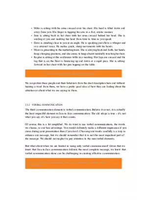 Advanced Communication Skills Guide Part 2