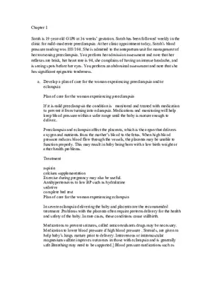 Case Study of Medical Surgical Nursing