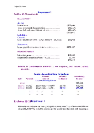 Accounting for Leases Part 12