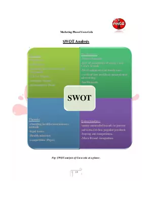 Marketing Plan of Coca-Cola Part 2