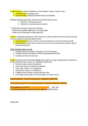 Chapter 9 Long-term Liabilities