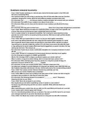 Content Marketing Attidute