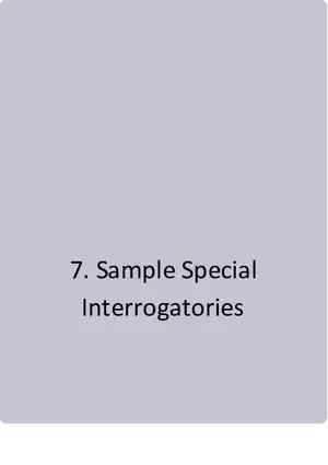 Sample Discovery Documents Part 4