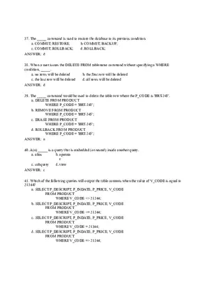 Quiz Question Bank Software Engineering Part 3