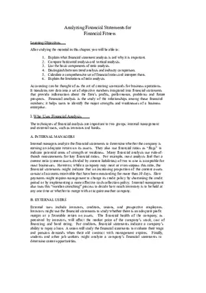 Building Blocks In Financial Forecasting