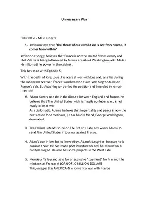 Unnecessary War - Chapter 6