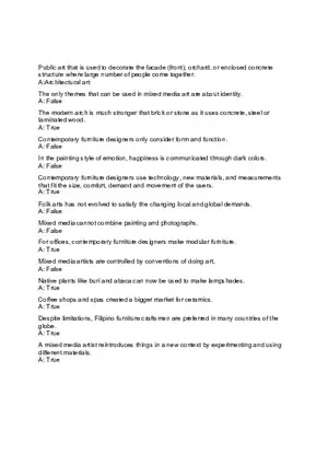 Humanities and Social Sciences Strand Part 1