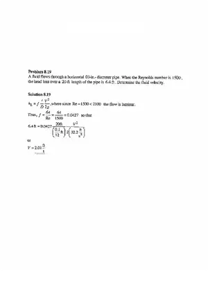 Fluid Dynamics Solutions