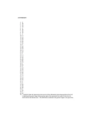 Accounting Information System Answer Key Chapter 14