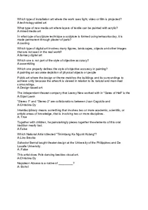 Humanities and Social Sciences Strand Part 3