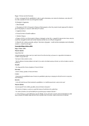 Riggs v Palmer Case Summary