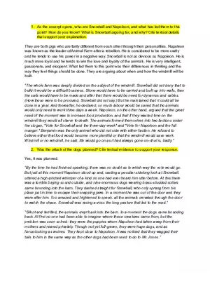 Animal Farms Answers Worksheet