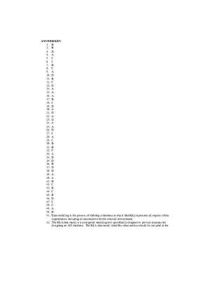 Accounting Information System Answer Key Chapter 15