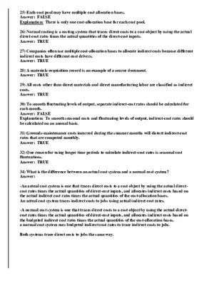 Chapter 4 Job Costing Answer Key Part 2