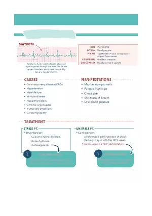 Cardiac System Med Surg Notes 2